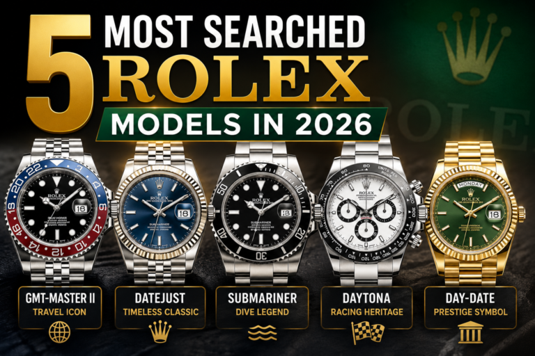 The 5 Most Searched Rolex Models in 2026
