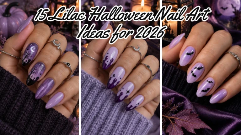 15 Lilac Halloween Nail Art Ideas for 2026