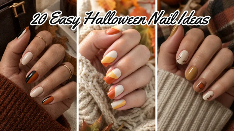 20 Easy Halloween Nail Ideas