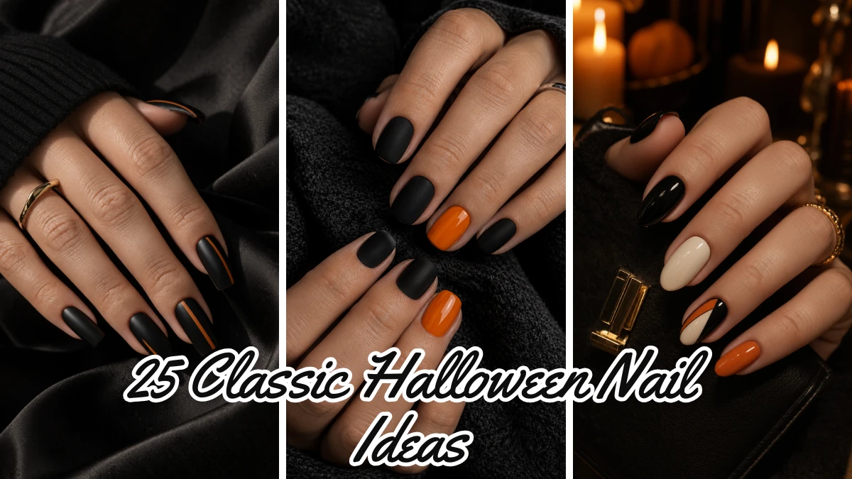 25 Classic Halloween Nail Ideas