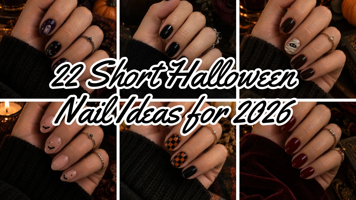 22 Short Halloween Nail Ideas for 2026