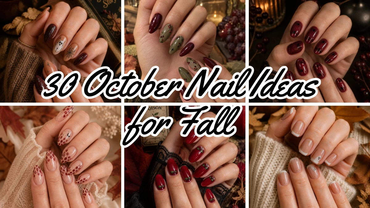 30 October Nail Ideas for Fall