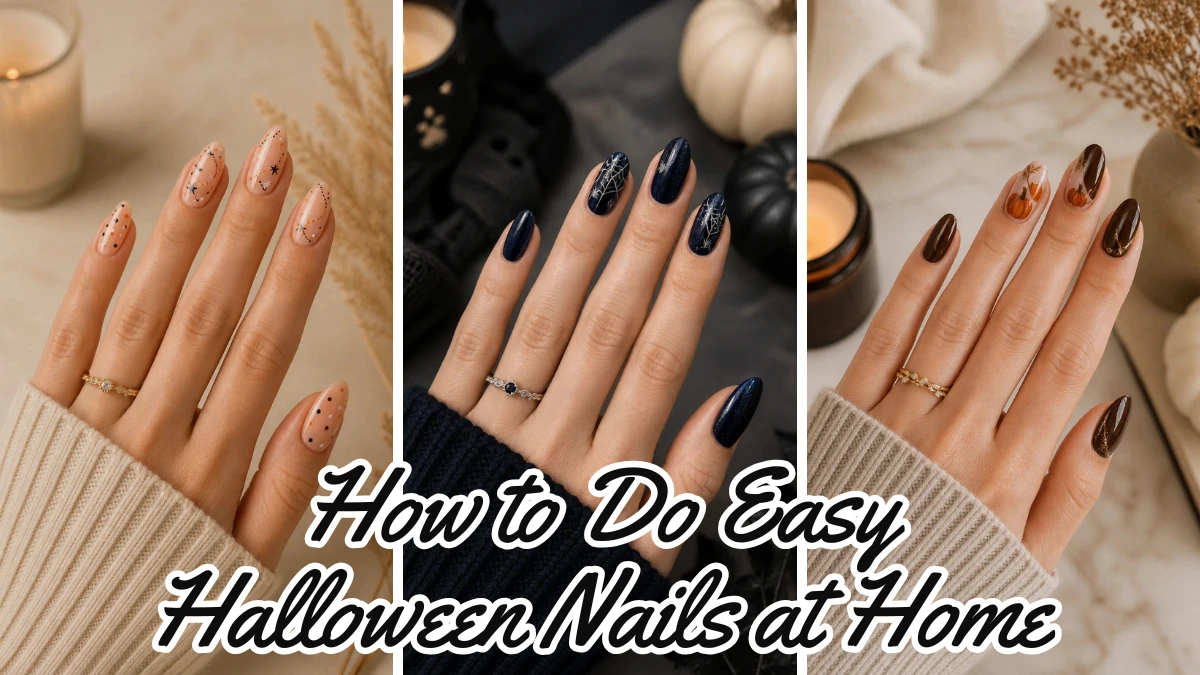 How to Do Easy Halloween Nails at Home guide