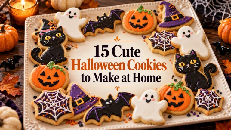 15 Cute Halloween Cookies to Make at Home
