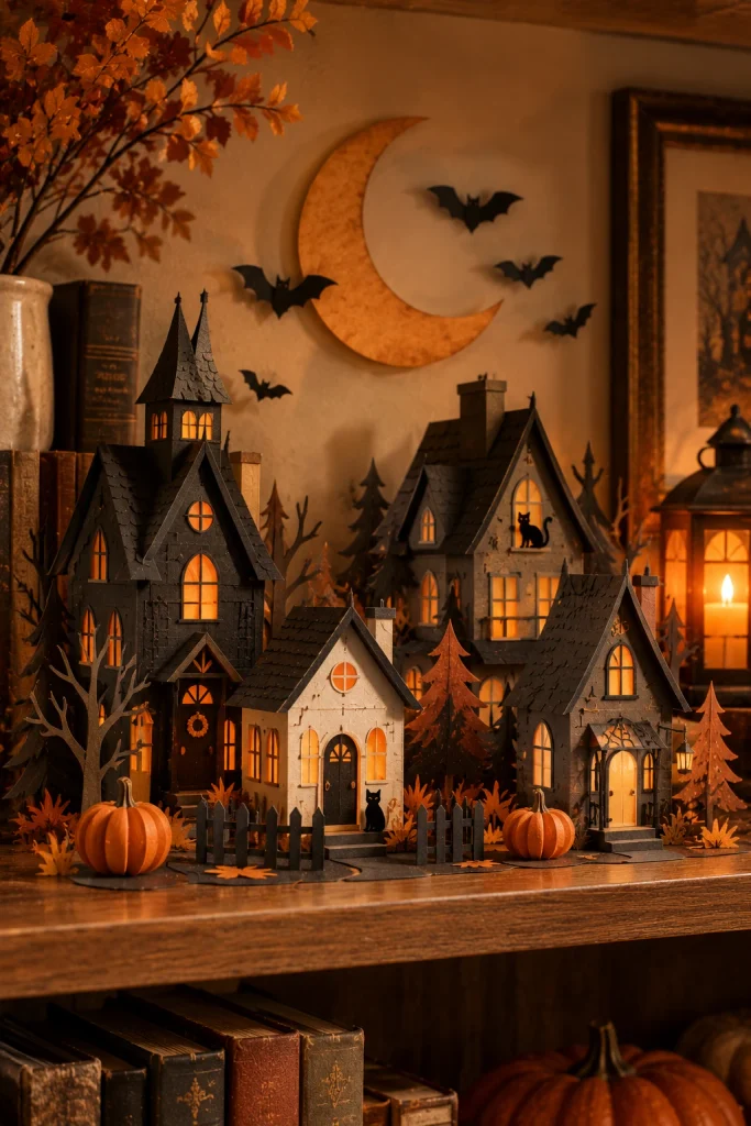3D Paper Haunted House