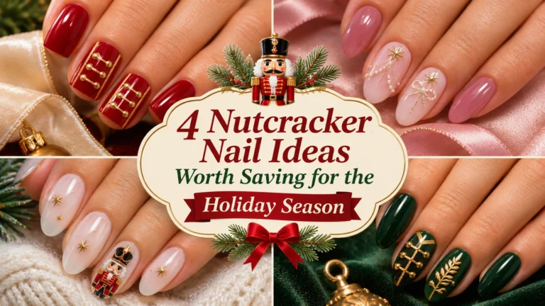 4 Nutcracker Nail Ideas Worth Saving for the Holiday Season