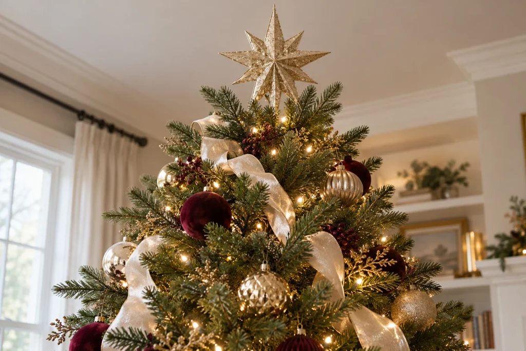 Choose a Tree Topper That Fits the Tree