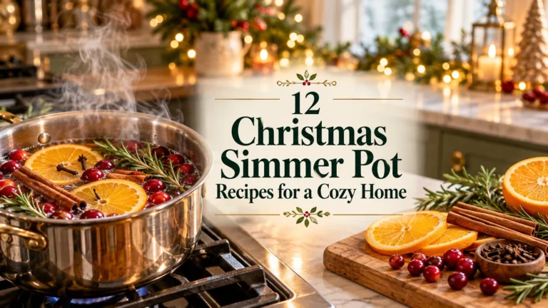 12 Christmas Simmer Pot Recipes for a Cozy Home
