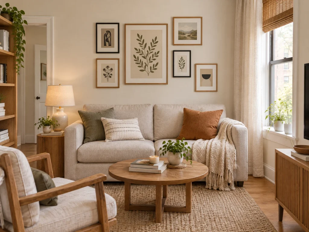 Create a Gallery Wall With Affordable Artwork