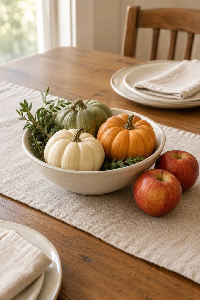 Create a Last Minute Thanksgiving Centerpiece With What You Have