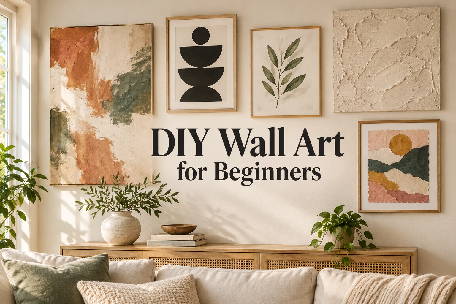 8 DIY Wall Art Ideas for Beginners That Are Easy to Make
