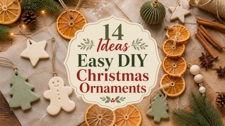 Easy DIY Christmas Ornaments