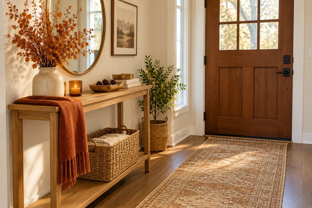 Give Seasonal Decor a Small, Defined Place