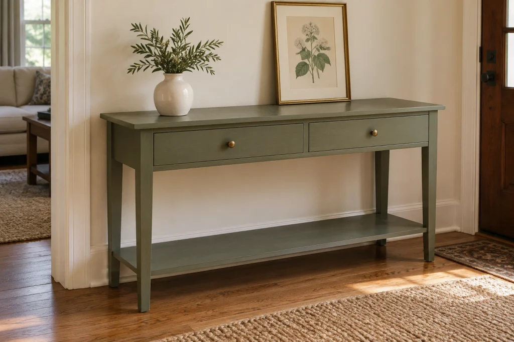 Give an Old Table a Fresh Finish