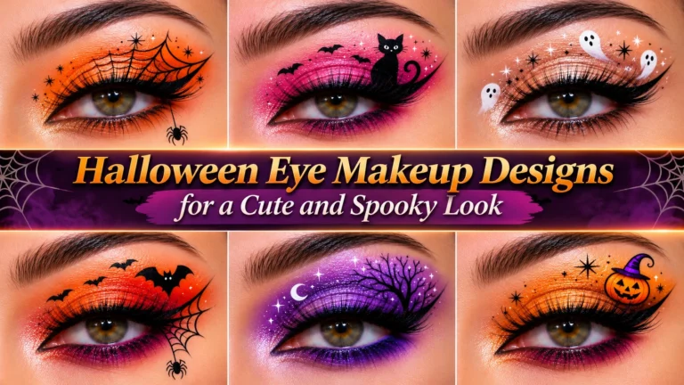 Halloween Eye Makeup Designs for a Cute and Spooky Look