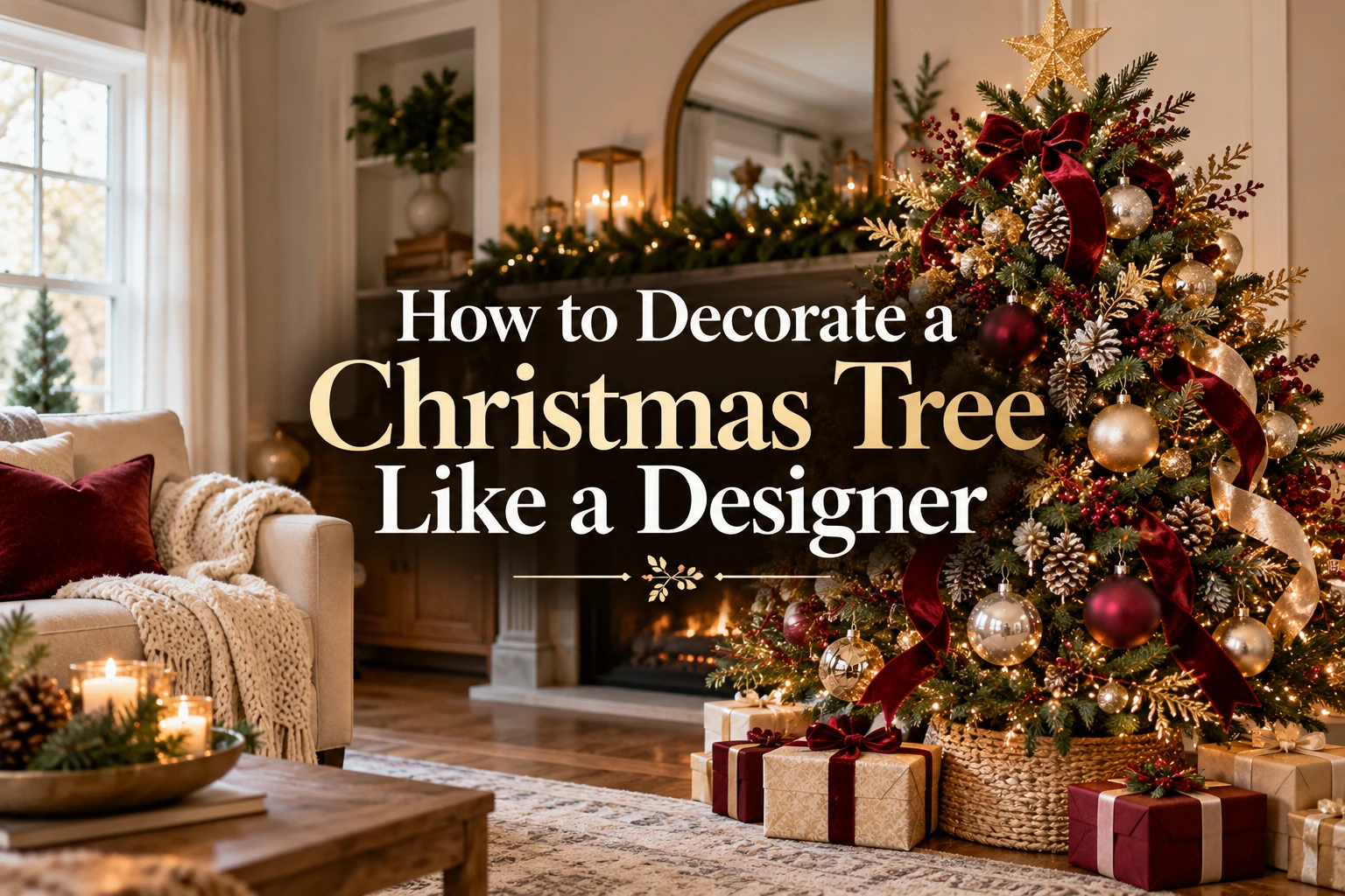 How to Decorate a Christmas Tree Like a Designer