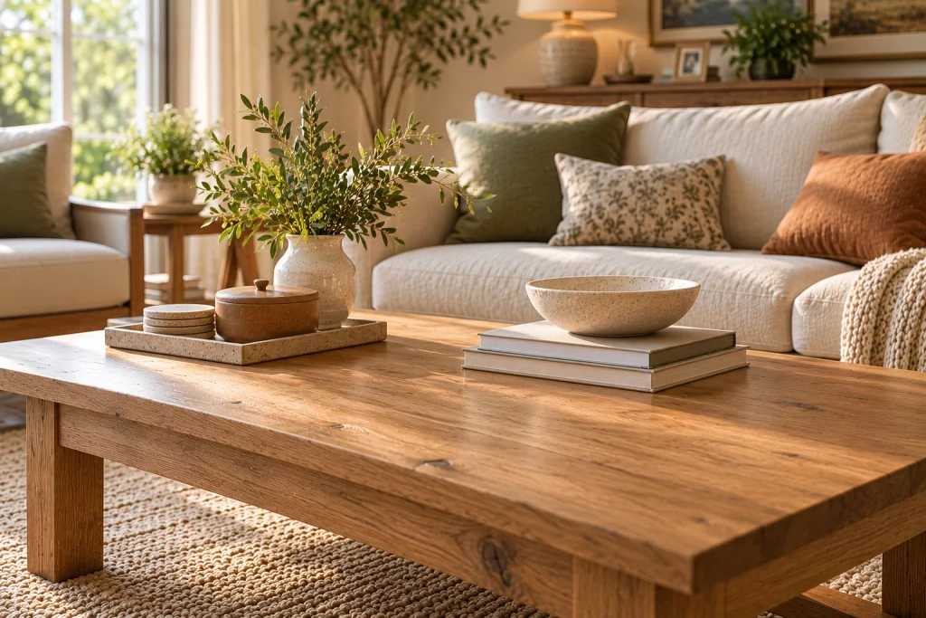Make Your Coffee Table Practical for Everyday Life