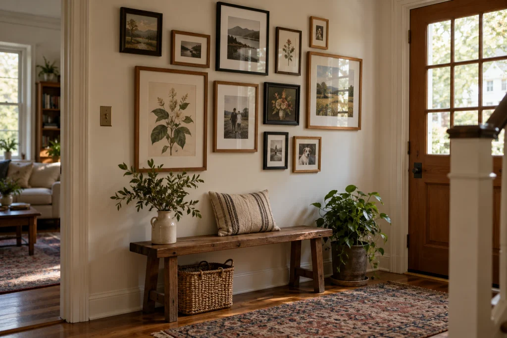 Make a DIY Wall Display From Thrifted Frames