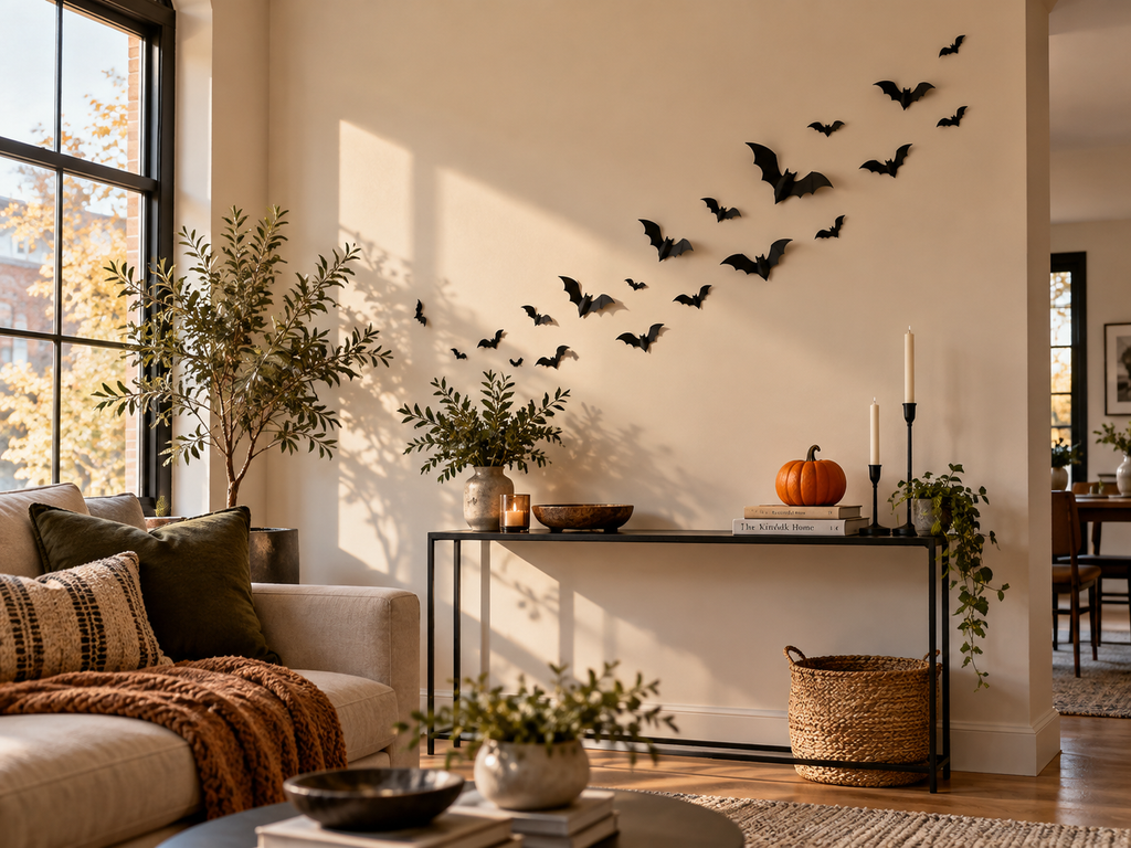Make a Spooky Bat Wall in 10 Minutes