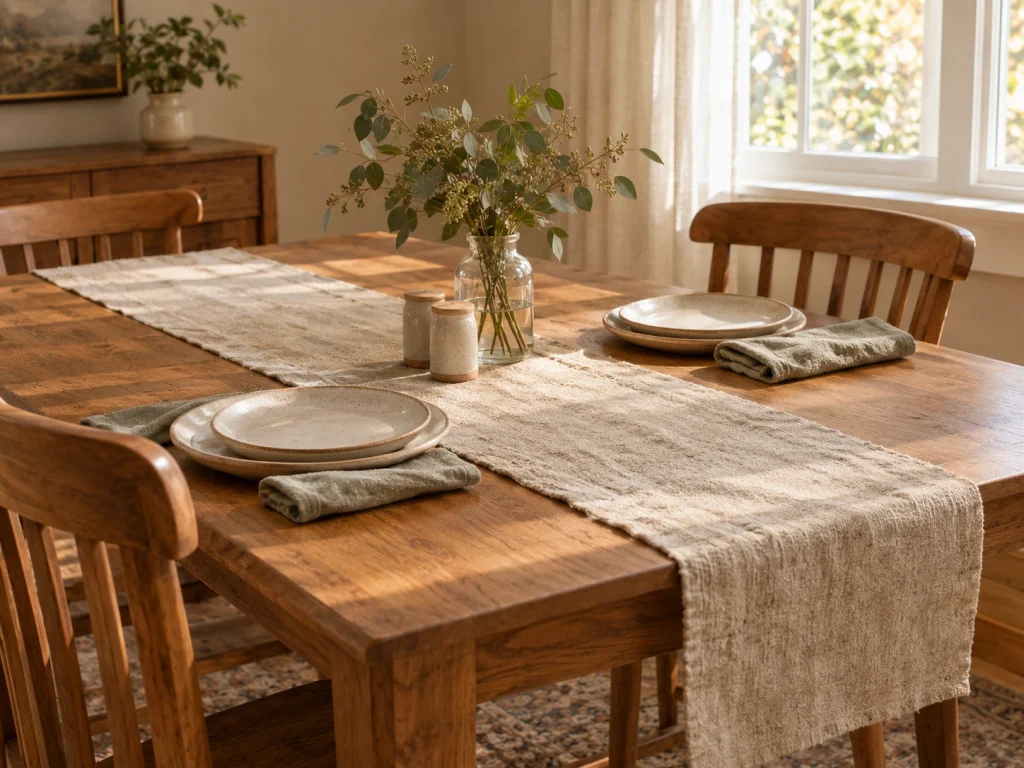 Make a Table Runner From Leftover Fabric