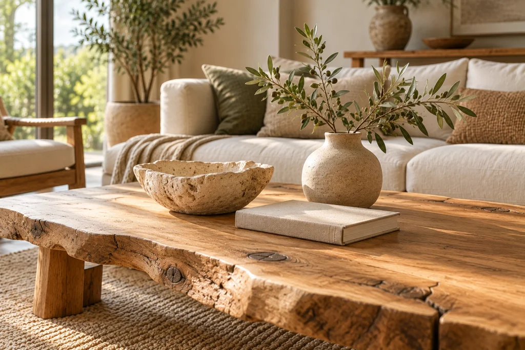 Organic and earthy
