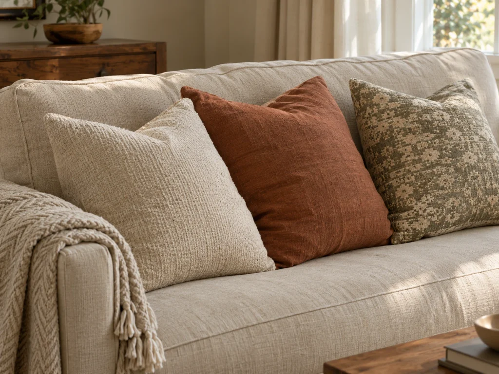 Sew or Customize Simple Pillow Covers