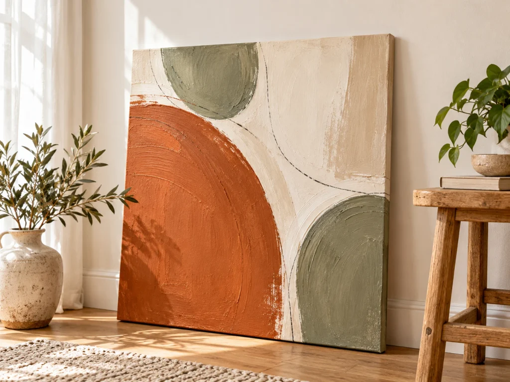 Simple Abstract Canvas Art